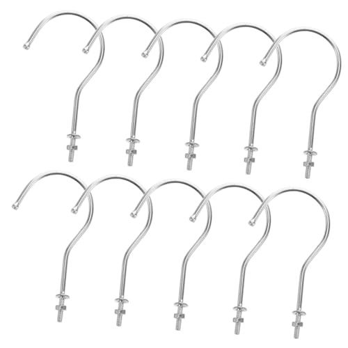 OFFSCH 10 Stück Teiliges Verstellbares Metall S Haken Robuste Kleiderbügelhaken für Schaufensterpuppen Vielseitig Einsetzbar für Kleidung Schmuck Taschen in Laden Zuhause und OFFSCH 10 Stück Teiliges Verstellbares Metall S Haken Robuste Kleiderbügelhaken für Schaufensterpuppen Vielseitig Einsetzbar für Kleidung Schmuck Taschen in Laden Zuhause und von OFFSCH