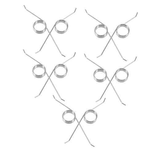 OFFSCH 10 Stück Teiliges für Mülleimer Robuste Federmechanismus Ersatzteile für Haushalt und Outdoor Langlebige Druck Klappfedern Vielseitig für Camping und Abfallbehälter von OFFSCH