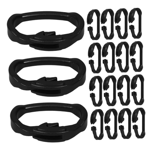 OFFSCH 100 Stück Pom Kunststoff Karabinerhaken Robuste Outdoor Clips für Zelte Planen Gewächshäuser und Camping Vielseitige Befestigungshaken für Abdeckungen Sonnensegel und Gartenschutz OFFSCH 100 Stück Pom Kunststoff Karabinerhaken Robuste Outdoor Clips für Zelte Planen Gewächshäuser und Camping Vielseitige Befestigungshaken für Abdeckungen Sonnensegel und Gartenschutz von OFFSCH