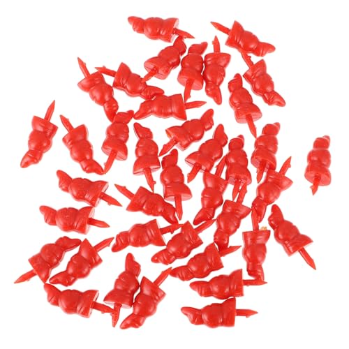 OFFSCH 100 Stück Schneemann Nasen Zubehör Weihnachts Schneemann Dekorationsset Bastelset Ornament OFFSCH 100 Stück Schneemann Nasen Zubehör Weihnachts Schneemann Dekorationsset Bastelset Ornament von OFFSCH