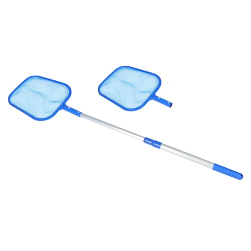 OFFSCH 1Satz Schwimmbad Netz Feiner Skimmer für Effiziente Poolreinigung Tragbar und Robust zum Entfernen von Blättern und Fischen für Sauberes Schwimmvergnügen von OFFSCH