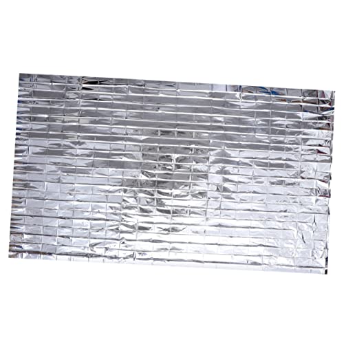 OFFSCH 1Stück Reflektierender Film für Garten und Gewächshaus Robustes Spiegelpapier zur Pflanzenpflege Frostbeständig und Windresistent für Pflanzenwachstum von OFFSCH