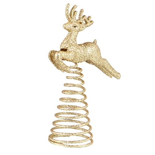 OFFSCH Hirsch Baumspitze Weihnachten Dekoration Topper Ornament Eisen Hirsch Weihnachtsbaumkrone Schmuck OFFSCH Hirsch Baumspitze Weihnachten Dekoration Topper Ornament Eisen Hirsch Weihnachtsbaumkrone Schmuck von OFFSCH