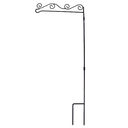 OFFSCH Gartenflaggenständer 1 Stück Flaggenhalter Aus Edelstahl Künstlerische Form OFFSCH Gartenflaggenständer 1 Stück Flaggenhalter Aus Edelstahl Künstlerische Form von OFFSCH