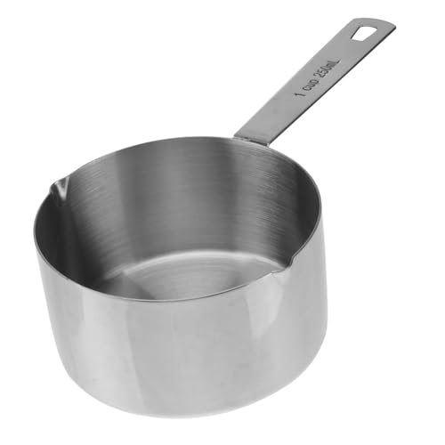 OFFSCH 1stk Topf Espressokanne Eierpfanne Seitliche Saucenbecher Pfannkuchen Bratpfanne Mit Antihaftbeschichtung Krüge Flüssiger Messbecher Pfanne Mit Deckel Ofen Rostfreier Stahl Silver OFFSCH 1stk Topf Espressokanne Eierpfanne Seitliche Saucenbecher Pfannkuchen Bratpfanne Mit Antihaftbeschichtung Krüge Flüssiger Messbecher Pfanne Mit Deckel Ofen Rostfreier Stahl Silver von OFFSCH