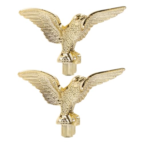 OFFSCH 2 Stück Eagle Fahnenmastkopf Outdoor Flaggenmast Topper mit Stabilem Adler Motiv Einfache Anbringung Wetterfestes Gartenfahnen Accessoire für Stilvolle Fahnenmastdekoration OFFSCH 2 Stück Eagle Fahnenmastkopf Outdoor Flaggenmast Topper mit Stabilem Adler Motiv Einfache Anbringung Wetterfestes Gartenfahnen Accessoire für Stilvolle Fahnenmastdekoration von OFFSCH