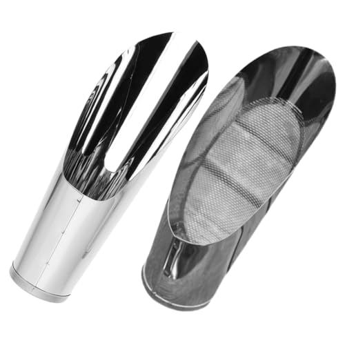 OFFSCH 2 Stück Edelstahl Gartenschaufel und Bodensieb Ergonomisch Leicht Robust für Gartenarbeit Pflanzenpflege und Erde Filtern für Garten und Balkon OFFSCH 2 Stück Edelstahl Gartenschaufel und Bodensieb Ergonomisch Leicht Robust für Gartenarbeit Pflanzenpflege und Erde Filtern für Garten und Balkon von OFFSCH