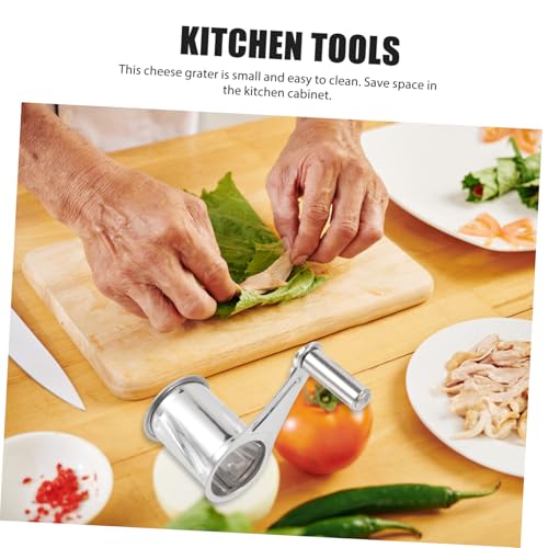 OFFSCH 2 Stück Edelstahl Käsehobel Manuelle Rotierende Käsereibe mit Sicherem Griff Kompakt und Rostfrei Platzsparend für Einfache Küchenvorbereitung und Langlebige Nutzung OFFSCH 2 Stück Edelstahl Käsehobel Manuelle Rotierende Käsereibe mit Sicherem Griff Kompakt und Rostfrei Platzsparend für Einfache Küchenvorbereitung und Langlebige Nutzung von OFFSCH