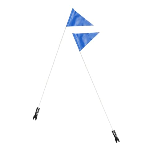 OFFSCH 2 Stück Fahrrad Sicherheitsflagge mit Robustem Glasfaser Fahnenmast Erhöhte Sichtbarkeit Einfache Teiliges Geeignet für Kinderfahrräder und Fahrradanhänger Langlebige OFFSCH 2 Stück Fahrrad Sicherheitsflagge mit Robustem Glasfaser Fahnenmast Erhöhte Sichtbarkeit Einfache Teiliges Geeignet für Kinderfahrräder und Fahrradanhänger Langlebige von OFFSCH