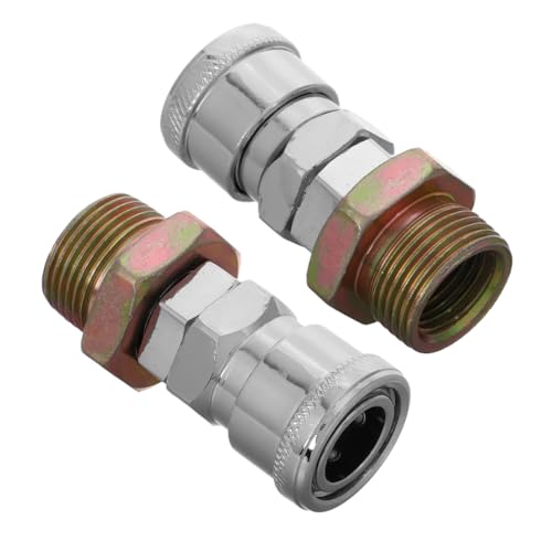 OFFSCH 2 Stück Gas Tank Adapter Teilig Robustes Fuel Tank Coupling mit Auslaufsicherer Dichtung Kompatibel für Lkw Gastanks Sicherer Ersatzteil von OFFSCH