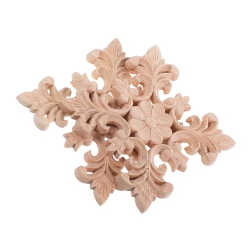 OFFSCH 2 Stück Handgefertigte Geschnitzte Holz applikationen Dekorative Möbel ornamente aus Massivholz für Schrank Tür Bett Langlebige Leicht zu Reinigende Holz dekoakzente OFFSCH 2 Stück Handgefertigte Geschnitzte Holz applikationen Dekorative Möbel ornamente aus Massivholz für Schrank Tür Bett Langlebige Leicht zu Reinigende Holz dekoakzente von OFFSCH