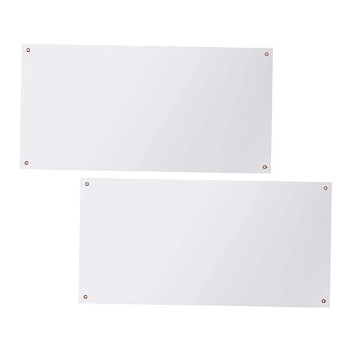 OFFSCH 2 Stück Leeres Banner für DIY Deko Graffiti Hintergrund für Kreative Aktivitäten für Partys und Leicht und Einfach zu Gestalten von OFFSCH