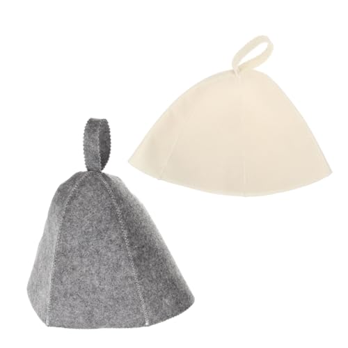 OFFSCH 2 Stück Saunakappe Hutanzug Dampf Badekappe Wärmekappe Für Sauna Damenschutz Saunen Saunazubehör Sauna Kopfbedeckung Haarkappe Essentials Zubehör OFFSCH 2 Stück Saunakappe Hutanzug Dampf Badekappe Wärmekappe Für Sauna Damenschutz Saunen Saunazubehör Sauna Kopfbedeckung Haarkappe Essentials Zubehör von OFFSCH
