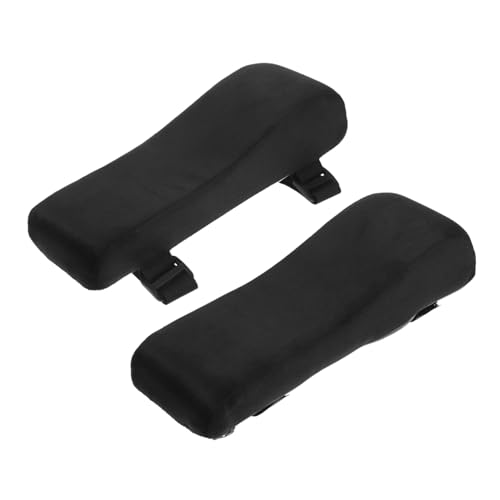 OFFSCH 2 Stück Stuhl-Armauflage Armlehnenabdeckungen Armstützkissen Gaming -Stuhl -Armlehre Riser Krümmte Armlehnenkissen armlehnen Pads Armlehnenbezüge für Stühle Polyester Schwarz OFFSCH 2 Stück Stuhl-Armauflage Armlehnenabdeckungen Armstützkissen Gaming -Stuhl -Armlehre Riser Krümmte Armlehnenkissen armlehnen Pads Armlehnenbezüge für Stühle Polyester Schwarz von OFFSCH