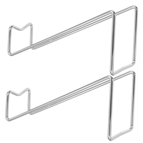 OFFSCH 2 Stück Teiliges Weinregal aus Edelstahl Platzsparendes Metallgestell mit Geometrischem Design Stabiler Weinflaschenhalter für Küche und Bar Einfache Montage Stilvolles OFFSCH 2 Stück Teiliges Weinregal aus Edelstahl Platzsparendes Metallgestell mit Geometrischem Design Stabiler Weinflaschenhalter für Küche und Bar Einfache Montage Stilvolles von OFFSCH