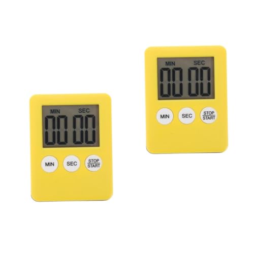 OFFSCH 2 Stück Timer Küchenwecker Digitaler Stundenzähler Spieltimer Stilvoller Küchentimer Alarme Digitaler Zeitmesser Countdown Timer Sporttimer Digitaler OFFSCH 2 Stück Timer Küchenwecker Digitaler Stundenzähler Spieltimer Stilvoller Küchentimer Alarme Digitaler Zeitmesser Countdown Timer Sporttimer Digitaler von OFFSCH