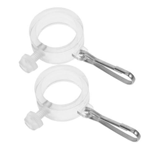 OFFSCH 2 Stück Wetterfeste Fahnenmast-ringclips mit Haken Anti-wickel Befestigungsringe für Fahnen Fester Halt und Einfache Anbringung Geeignet für Outdoor-flaggen Paraden Feiern und von OFFSCH