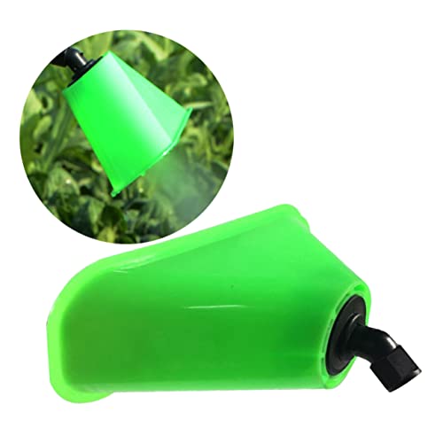 OFFSCH 2 Stücke Teiliges Winddichtes Sprühdüsen mit Trichterförmiger Abdeckung Robustes Kunststoffmaterial Installieren für Gartensprühgeräte und Windgeschützte Bewässerung von OFFSCH