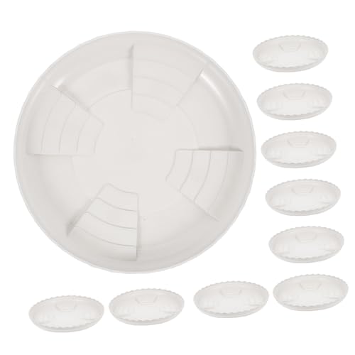 OFFSCH 20 Stück Teiliges Rundes Pflanzuntersetzer Robustem Kunststoff Verdickt und Verschleißfest Praktische Tropfschale für Blumentöpfe als Pflanzenuntersetzer für Innen Außenbereich OFFSCH 20 Stück Teiliges Rundes Pflanzuntersetzer Robustem Kunststoff Verdickt und Verschleißfest Praktische Tropfschale für Blumentöpfe als Pflanzenuntersetzer für Innen Außenbereich von OFFSCH