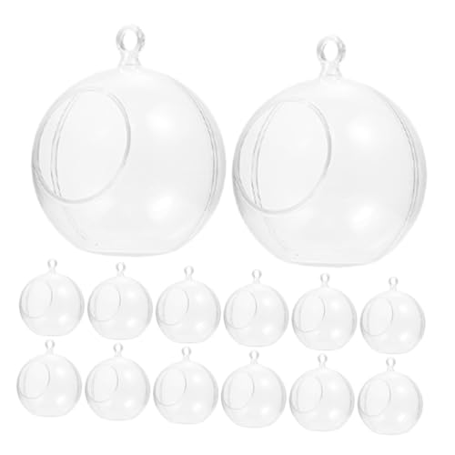 OFFSCH 20 Stück Teiliges Transparente Bruchsichere Hohle Weihnachtskugeln Befüllen Dekorative DIY Ornamente für Festliche bei Hochzeit Geburtstag und Party OFFSCH 20 Stück Teiliges Transparente Bruchsichere Hohle Weihnachtskugeln Befüllen Dekorative DIY Ornamente für Festliche bei Hochzeit Geburtstag und Party von OFFSCH