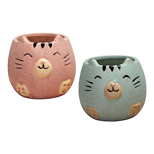 OFFSCH Sukkulenten-pflanzer Für Haus Dekorativer Blumentopf Verschleißfester Bonsai-Topf Entzückende Sukkulenten-töpfe Heimdekoration Für Innen Und Außenbereich OFFSCH Sukkulenten-pflanzer Für Haus Dekorativer Blumentopf Verschleißfester Bonsai-Topf Entzückende Sukkulenten-töpfe Heimdekoration Für Innen Und Außenbereich von OFFSCH