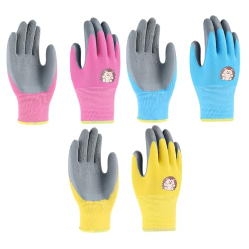 OFFSCH Handschuhe Für Kinder 3 Paar Schnittfeste Gartenhandschuhe Zum Pflanzen Und Arbeiten OFFSCH Handschuhe Für Kinder 3 Paar Schnittfeste Gartenhandschuhe Zum Pflanzen Und Arbeiten von OFFSCH