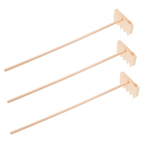 OFFSCH 3 Stück Teiliges Mini Zen Garten Rechen Werkzeug für Filigrane Muster für Meditation Entspannung und Tischdekoration im Büro und Zuhause OFFSCH 3 Stück Teiliges Mini Zen Garten Rechen Werkzeug für Filigrane Muster für Meditation Entspannung und Tischdekoration im Büro und Zuhause von OFFSCH