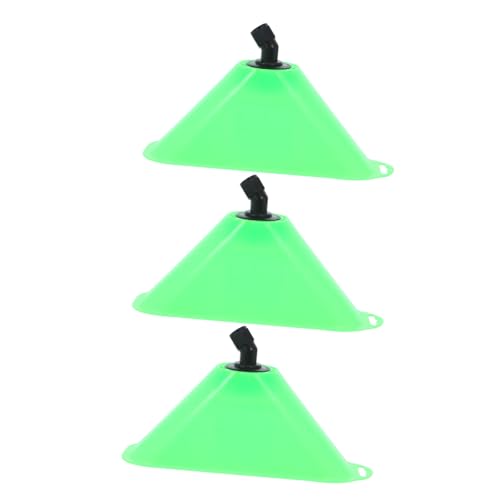 OFFSCH 3 Stück Teiliges Winddichtes Sprühdüsen mit Trichterform Präzise Sprühkontrolle Robustes Material Windgeschützter Sprayer Aufsatz für Obstgärten und Gemüsefelder Effizienter von OFFSCH