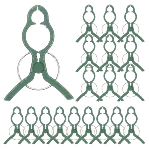 OFFSCH 30 Stück Pflanzenklammern für Orchideen und Kletterpflanzen Robuste Gartenclips zur Stützbefestigung von Blumenzweigen und Tomatenpflanzen Wiederverwendbare Stielhalter ohne von OFFSCH