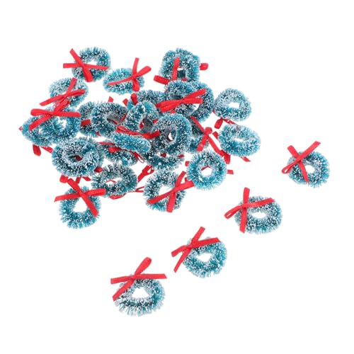 OFFSCH 30 Stück Teiliges Mini Weihnachtskranz Schleifen Künstliche Sisal-Dekoration für Türrahmen Kamin und Kleine Räume Festliche Weihnachts Neujahrsdeko OFFSCH 30 Stück Teiliges Mini Weihnachtskranz Schleifen Künstliche Sisal-Dekoration für Türrahmen Kamin und Kleine Räume Festliche Weihnachts Neujahrsdeko von OFFSCH