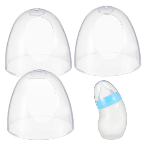 OFFSCH 3Stücke Transparente Babyflaschenverschlüsse Klarsichtdeckel für Weithalsflaschen Praktische und Schützende Kunststoffdeckel für Milchflaschen für Zuhause und Unterwegs OFFSCH 3Stücke Transparente Babyflaschenverschlüsse Klarsichtdeckel für Weithalsflaschen Praktische und Schützende Kunststoffdeckel für Milchflaschen für Zuhause und Unterwegs von OFFSCH