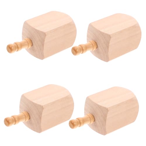OFFSCH 4stücke Unbemalte Holz-dreidel Für Chanukka Bastelbedarf Für Junge Mädchen Spielzeug Und Dekoration Für Feiertage Neujahr Und Weihnachten Robustes Langlebiges Material Für OFFSCH 4stücke Unbemalte Holz-dreidel Für Chanukka Bastelbedarf Für Junge Mädchen Spielzeug Und Dekoration Für Feiertage Neujahr Und Weihnachten Robustes Langlebiges Material Für von OFFSCH