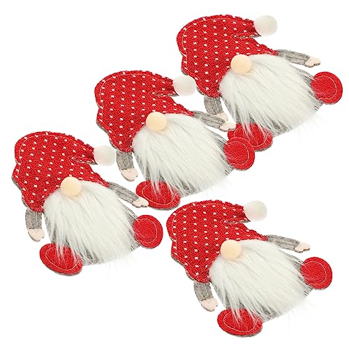 OFFSCH 4stücke Besteckhalter Weihnachten Niedliche Bestecktaschen Für Tischdeko Dekorative Gabeln Löffel Und Messer Aufbewahrung Für Festliche Anlässe Und Dinnerpartys von OFFSCH
