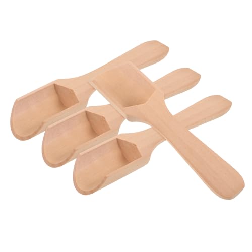 OFFSCH 4 Stück Kleine Holzlöffel für Salz Gewürze Tee Kaffee Natürliche Praktisch für Haushalt Camping und Outdoor OFFSCH 4 Stück Kleine Holzlöffel für Salz Gewürze Tee Kaffee Natürliche Praktisch für Haushalt Camping und Outdoor von OFFSCH
