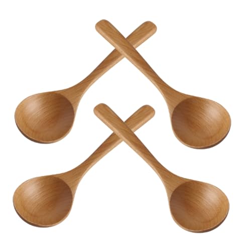 OFFSCH 4 Stück Teiliges Beech-holzlöffel Hitzebeständig Langlebig mit Langem Griff Schonend zu Kochgeschirr Japanisch-koreanisch Inspiriert für Suppe Porridge Salat und Alltag OFFSCH 4 Stück Teiliges Beech-holzlöffel Hitzebeständig Langlebig mit Langem Griff Schonend zu Kochgeschirr Japanisch-koreanisch Inspiriert für Suppe Porridge Salat und Alltag von OFFSCH