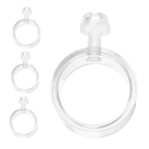 OFFSCH 4 Stück Teiliges Fahnenmast Befestigungsset aus Langlebigem Material Vielseitige und Sichere Flaggenclips für Konferenz und Außenbereich Einfache Anbringung Wiederverwendbare von OFFSCH