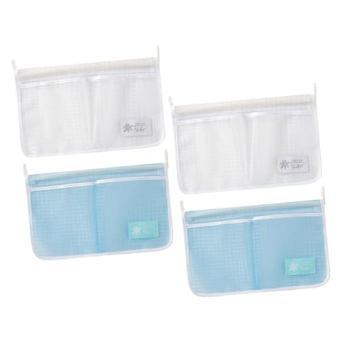 OFFSCH 4 Stück Teiliges Kühlschrank Aufbewahrungsnetz Hängende Aufbewahrungstasche aus Robustem PP Material Multifunktionaler Organizer für Kühlschrank Türen Wände Praktische OFFSCH 4 Stück Teiliges Kühlschrank Aufbewahrungsnetz Hängende Aufbewahrungstasche aus Robustem PP Material Multifunktionaler Organizer für Kühlschrank Türen Wände Praktische von OFFSCH