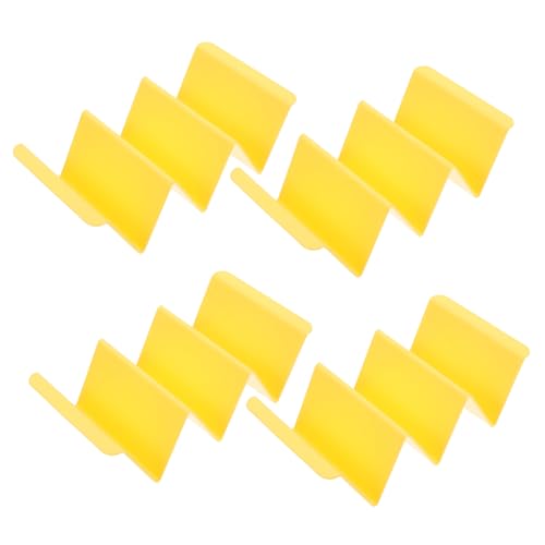 OFFSCH 4 Stück Tortillaständer Taco-Tablett-Halter Taco-Rack einzelner Taco-Halter Taco-Korb Desktop-Burrito-Ständer Taco-Servierplatte Tacos-Stand Taco -Zubehör Tacos-Halter Plastik Gelb OFFSCH 4 Stück Tortillaständer Taco-Tablett-Halter Taco-Rack einzelner Taco-Halter Taco-Korb Desktop-Burrito-Ständer Taco-Servierplatte Tacos-Stand Taco -Zubehör Tacos-Halter Plastik Gelb von OFFSCH
