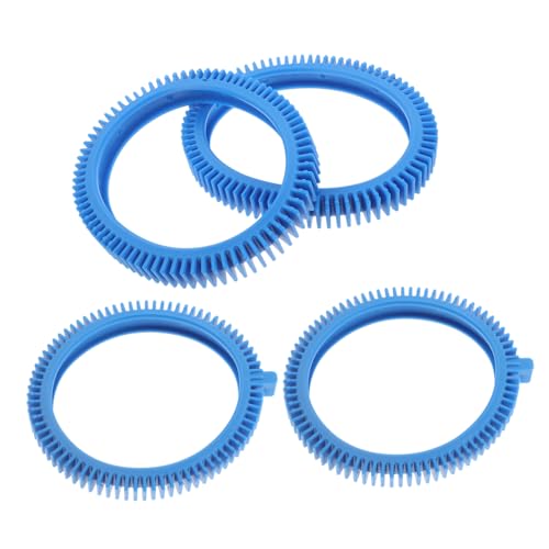 OFFSCH 4 Teiliges Reifenreiniger Set Reifenreparaturwerkzeug Teil Staubsaugerreifen Reifen Für Poolreinigungsgeräte Ersatzreifen Für Poolreifen Reifen Für Poolroboter PVC Blau von OFFSCH