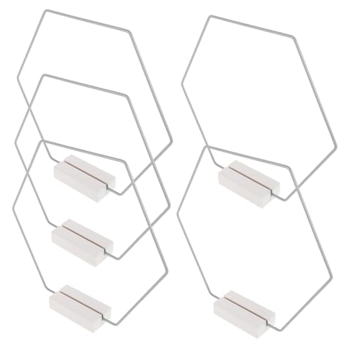 OFFSCH 5 Sätze Metallkranz -ornamente Metallreifen Für Bastelarbeiten Kranzring Selber Machen Reifen-herzstück Blumenkranz Zum Selbermachen Blumenkranz Reifen Kranz Aus Metall Silber Holz OFFSCH 5 Sätze Metallkranz -ornamente Metallreifen Für Bastelarbeiten Kranzring Selber Machen Reifen-herzstück Blumenkranz Zum Selbermachen Blumenkranz Reifen Kranz Aus Metall Silber Holz von OFFSCH