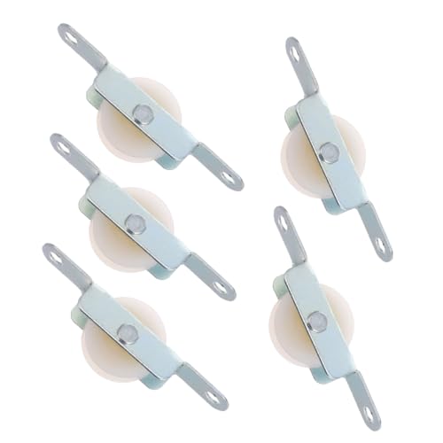 OFFSCH 5 Stück Teiliges Outdoor Sonnenschirm Ersatzteile Parasol Seilrolle Schiebeleiste für Patio Sonnenschirm Zubehör Reibungsloser Betrieb Einfache Installation Vielseitig Kompatibel von OFFSCH