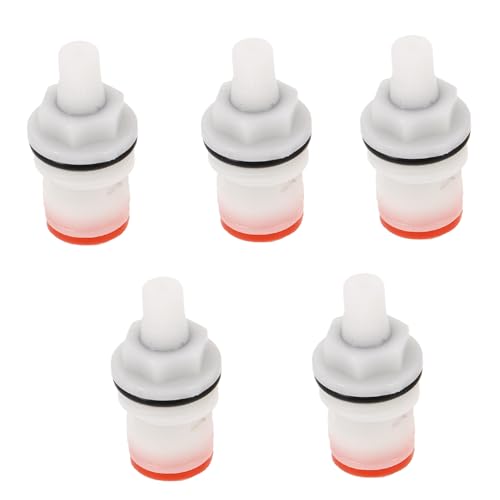 OFFSCH 5 Stück Teiliges Ventilkern Ersatzteil aus Robustem Kunststoff Hitze und Verschleißfest Schnelles Austauschen für Bad und Küchenarmaturen Einfache Installation Passend für Kalt OFFSCH 5 Stück Teiliges Ventilkern Ersatzteil aus Robustem Kunststoff Hitze und Verschleißfest Schnelles Austauschen für Bad und Küchenarmaturen Einfache Installation Passend für Kalt von OFFSCH