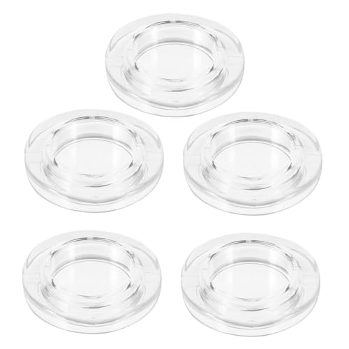 OFFSCH 5 Stück Transparente Gummi-Tischschirmlochkappen Wetterfeste Schutztüllen für Garten Strandtische Schnelle Befestigung Vielseitig Einsetzbar Terrasse Camping Restaurant Einfache von OFFSCH
