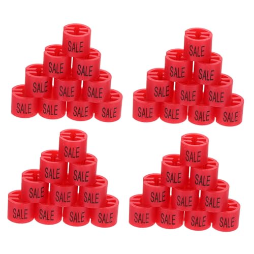 OFFSCH 50 Stück Bunte Größenringe aus Kunststoff für Kleiderbügel Praktische Verkaufsmarker zur Übersichtlichen Sortierung von Kleidung im Einzelhandel für Shops und Märkte OFFSCH 50 Stück Bunte Größenringe aus Kunststoff für Kleiderbügel Praktische Verkaufsmarker zur Übersichtlichen Sortierung von Kleidung im Einzelhandel für Shops und Märkte von OFFSCH