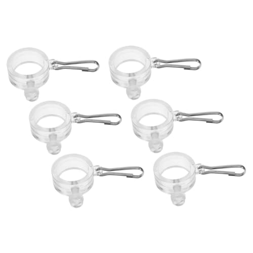 OFFSCH 6stücke Fahnenmast-cliphaken Aus Pc-Material Befestigungsringe Für Fahnen Drehbare Clips Für Außenbereich Schnelle Installation Windbeständige Stabilität Schlichtes Design OFFSCH 6stücke Fahnenmast-cliphaken Aus Pc-Material Befestigungsringe Für Fahnen Drehbare Clips Für Außenbereich Schnelle Installation Windbeständige Stabilität Schlichtes Design von OFFSCH