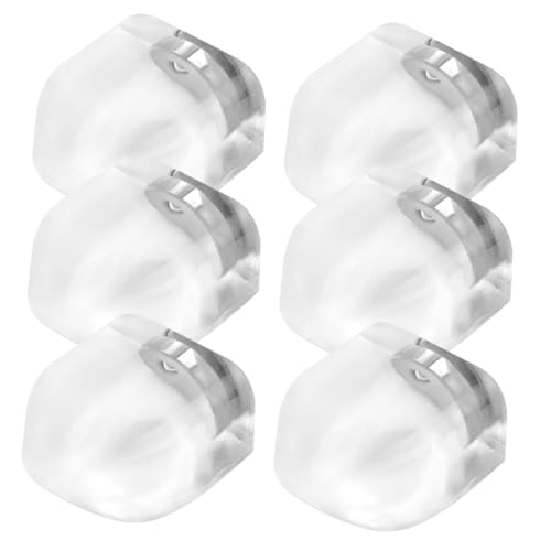 OFFSCH 6 Stück Magnetische Silikon-türstopper mit Transparenter Selbstklebender Bodenbefestigung Schadenfreie Stoßdämpfende Türhalterung für Wand Bodenschutz Einfache Befestigung ohne OFFSCH 6 Stück Magnetische Silikon-türstopper mit Transparenter Selbstklebender Bodenbefestigung Schadenfreie Stoßdämpfende Türhalterung für Wand Bodenschutz Einfache Befestigung ohne von OFFSCH