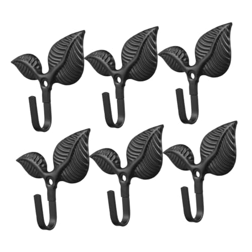OFFSCH 6 Stück Teiliges Vintage Metall Wandhaken mit Dekorativem Robuste Garderobenhaken zum Aufhängen von Mänteln Handtüchern Taschen Einfache Montage Vielseitig für Zuhause Büro Hotel OFFSCH 6 Stück Teiliges Vintage Metall Wandhaken mit Dekorativem Robuste Garderobenhaken zum Aufhängen von Mänteln Handtüchern Taschen Einfache Montage Vielseitig für Zuhause Büro Hotel von OFFSCH