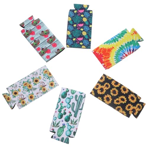 OFFSCH 6er-pack Neopren Dosenhüllen Isolierhüllen Für Getränke Erweiterbar Für Dosen Und Flaschen Wiederverwendbar OFFSCH 6er-pack Neopren Dosenhüllen Isolierhüllen Für Getränke Erweiterbar Für Dosen Und Flaschen Wiederverwendbar von OFFSCH
