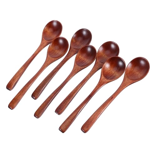 OFFSCH 7 Stück Teiliges Japanisches Holzlöffel Langem Griff Vielseitig für Kaffee Honig Zucker und Eiscreme Stilvolles Design Leicht Langlebig für Küche Büro und Reisen OFFSCH 7 Stück Teiliges Japanisches Holzlöffel Langem Griff Vielseitig für Kaffee Honig Zucker und Eiscreme Stilvolles Design Leicht Langlebig für Küche Büro und Reisen von OFFSCH