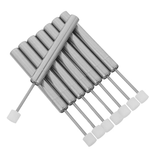 OFFSCH 8 Stück Teiliges Dämpfer Mülleimer aus Edelstahl Hydraulischer Stoßdämpfer mit Sanfter Schließfunktion Präzise Steuerung für Küchenabfallbehälter Langlebig Geräuscharm Sicher und von OFFSCH